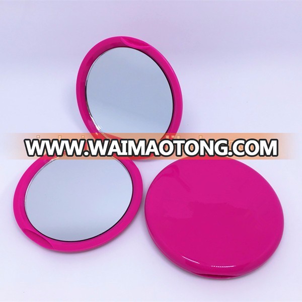 Travel Purses Home Use Compact Makeup Mirror Pocket Portable Make-up Double Sided Folding Handheld Mirrors