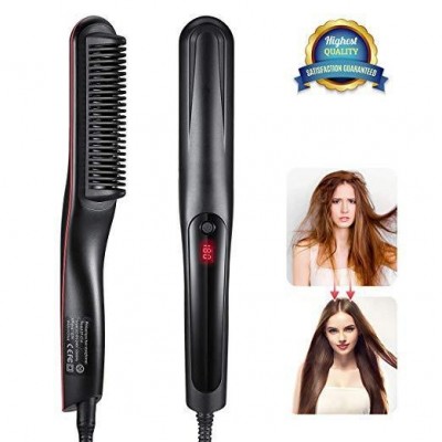 High Quality Electric Hair straightener Curling Hair Iron Brush